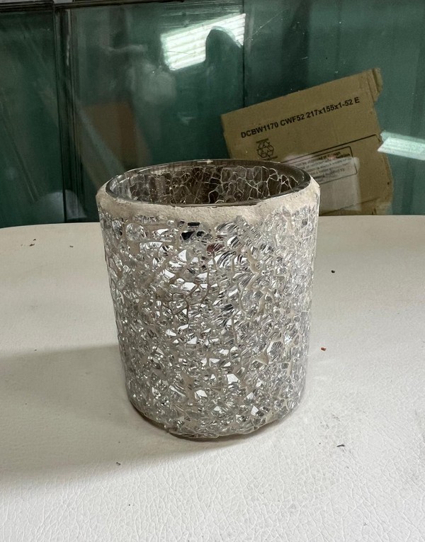 Secondhand 24x Crackle Candle Cups For Sale