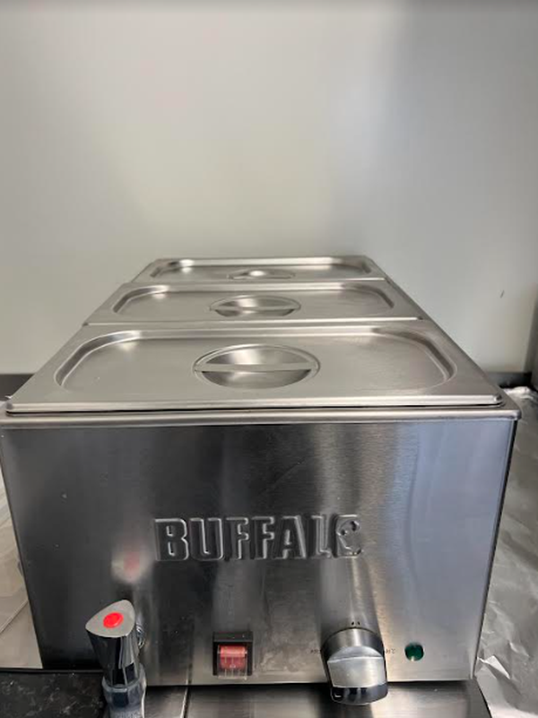 Buffalo Bain Marie With Tap And Pans For Sale