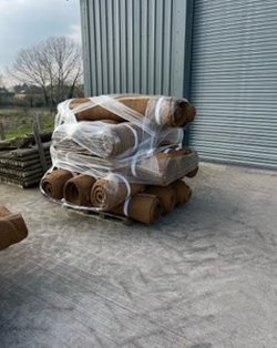 Secondhand Coir Coconut Matting Rolls For Sale