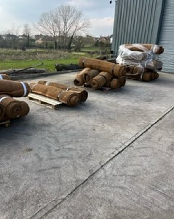 Secondhand Coir Coconut Matting Rolls