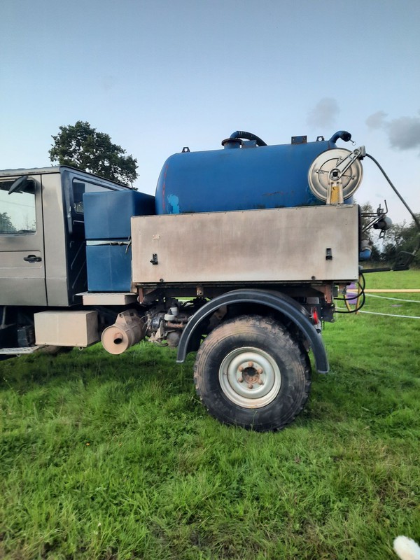 Unimog Toilet Service Vehicle