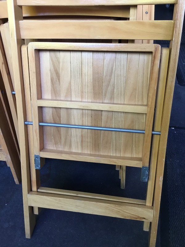 Wooden Folding Chairs for sale