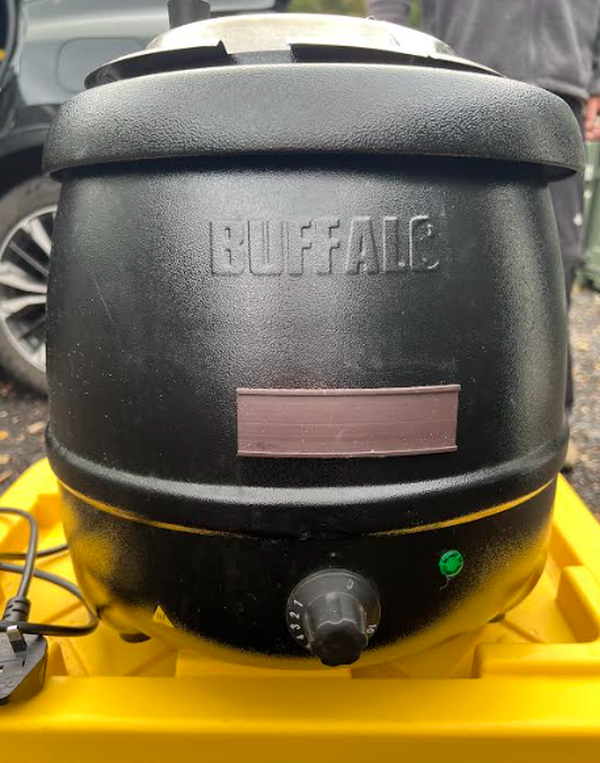 Buffalo 10Ltr Black Soup Kettle For Sale