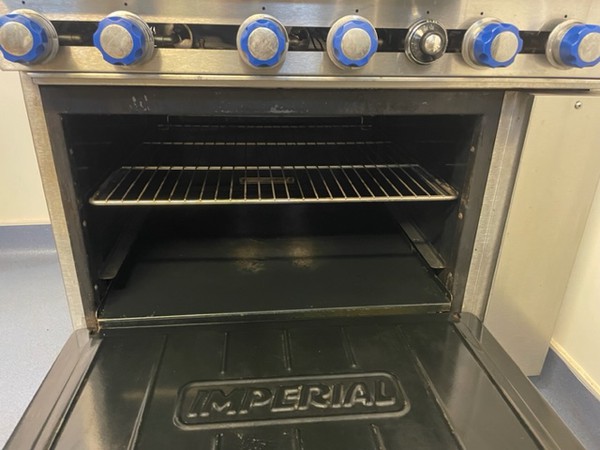 Secondhand Imperial 6 Burner Range