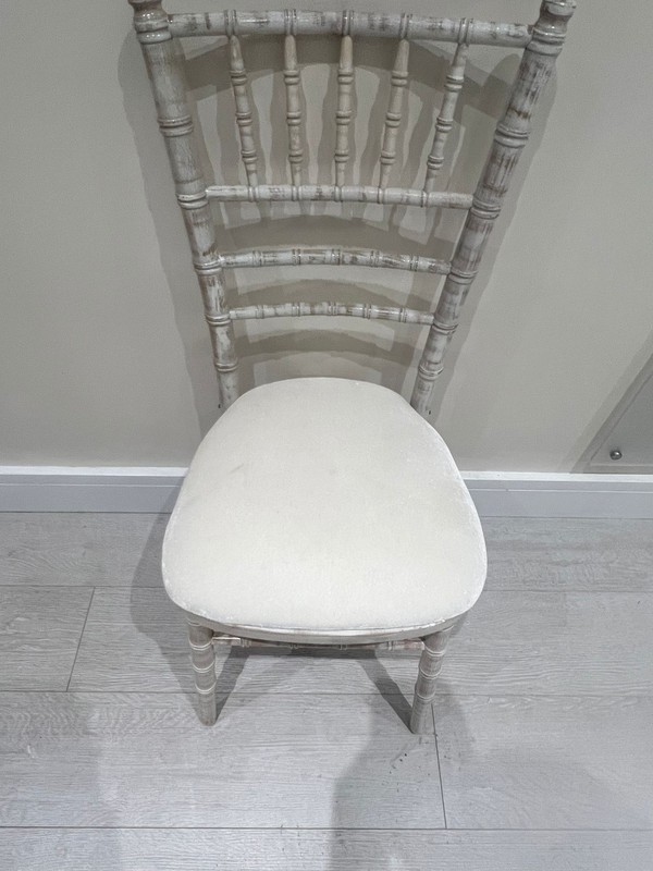 Discount lime wash  Chivari chairs