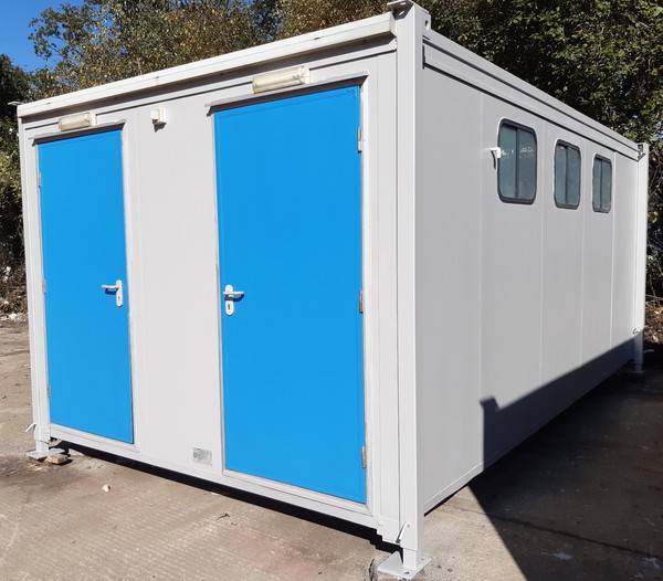 Secondhand Used 4+1 Portakabin Toilet Block For Sale