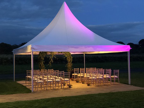 6m x 6m Pagoda marquee Auction