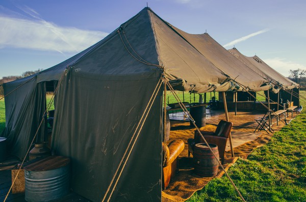 Secondhand Military Marquee/Safari Tent