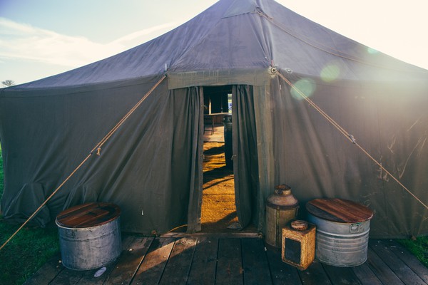 Secondhand Military Marquee/Safari Tent For Sale