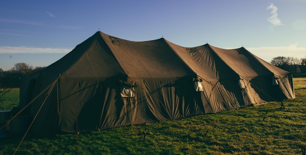 Secondhand Used Military Marquee/Safari Tent