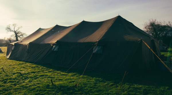 Used Military Marquee/Safari Tent