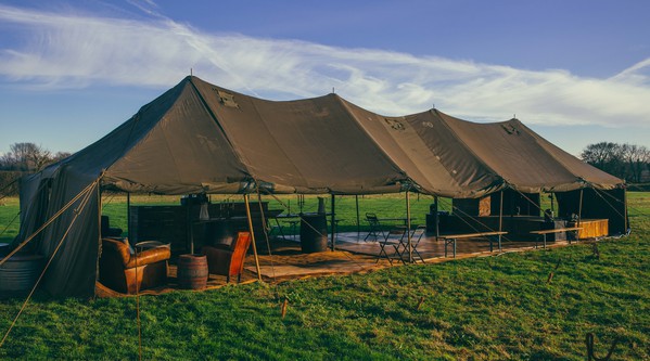 Used Military Marquee/Safari Tent For Sale