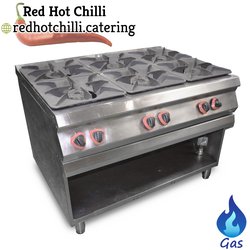 Gas Hot (six burner)