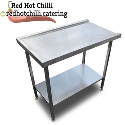 1.02m Stainless Steel Dishwasher Table  (Ref: 1798)