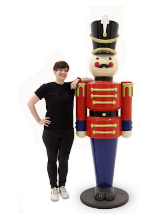 Pair of Giant Display Nutcrackers Pair of Giant Display Nutcrackers