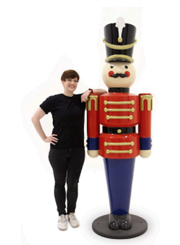 Pair of Giant Display Nutcrackers