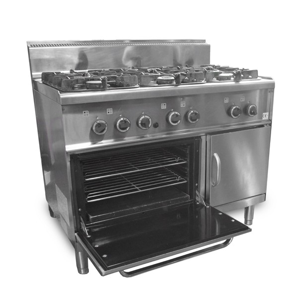 Secondhand Mareno 6 Burner Oven Range