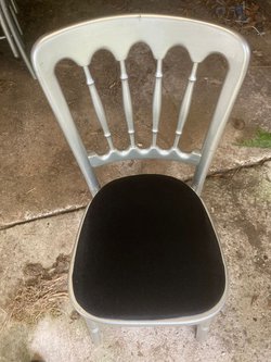 Silver Cheltenham chairs for sale