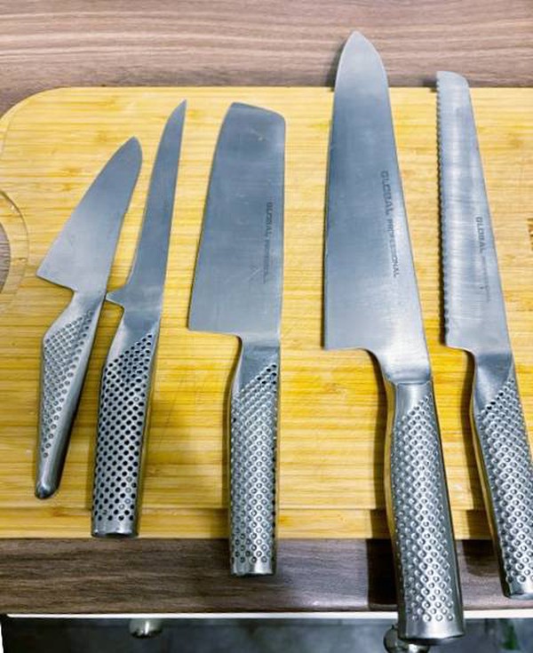 Global knife set for sale