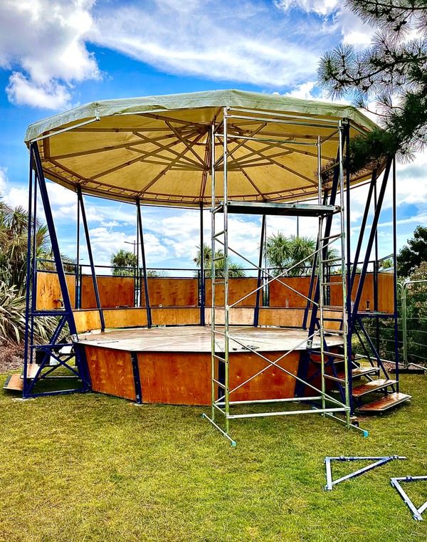 Secondhand Used Festival Bandstand Stage For Sale