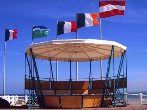 Used Festival Bandstand Stage