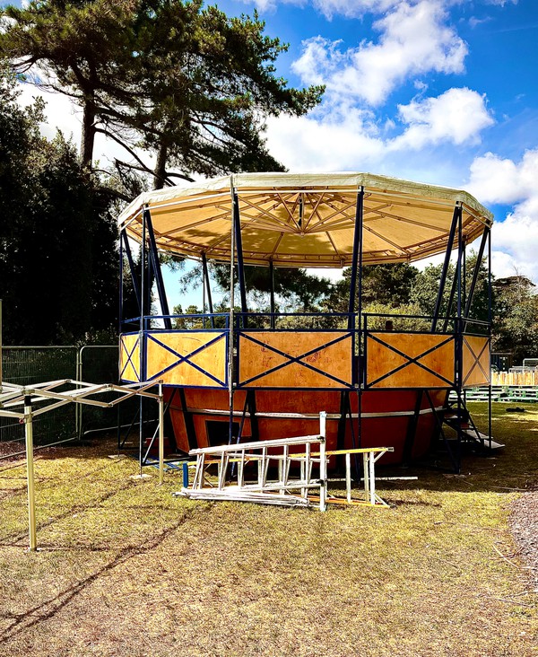 Used Festival Bandstand Stage For Sale