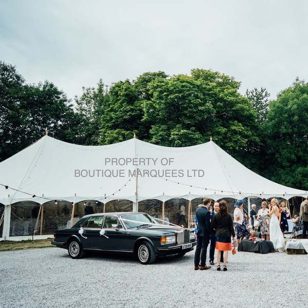 Second hand Canvas wedding marquee