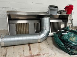 Secondhand Canopy Ducting and Motor For Sale