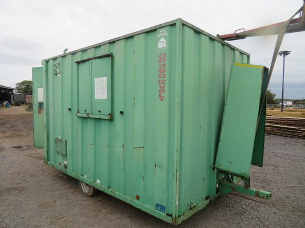 Secondhand Groundhog GP360 Towable Welfare Unit For Sale