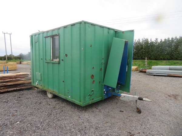 Secondhand Groundhog GP360 Towable Welfare Site Cabin For Sale