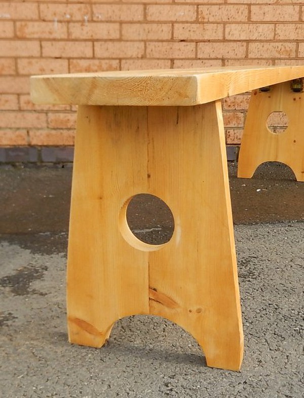 Folding benches legs