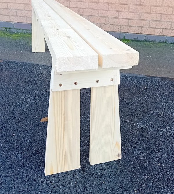 Timber folding benches