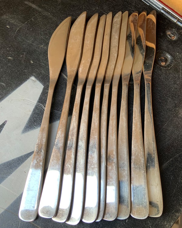 Secondhand Flat Fish Knife For Sale