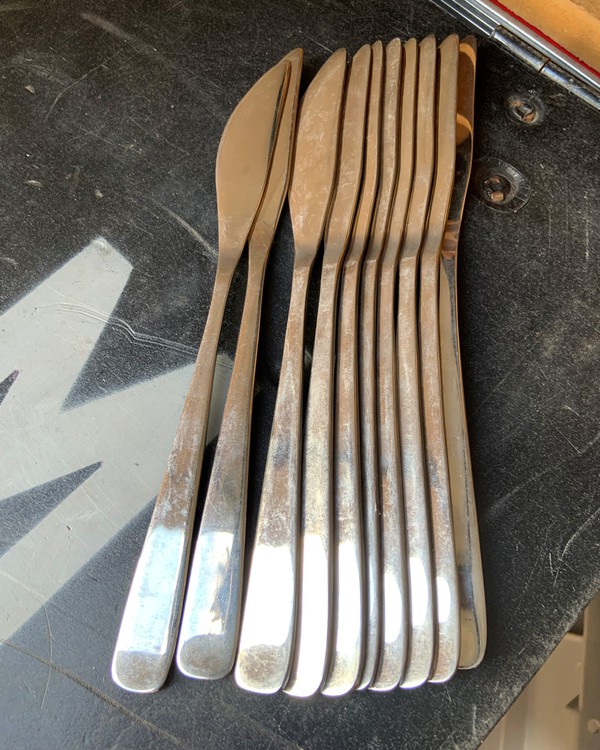 Secondhand Flat Fish Knife For Sale