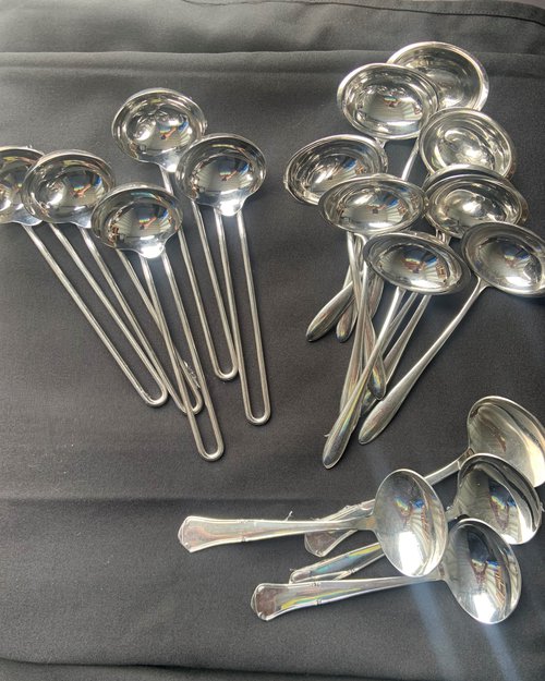 Secondhand Soup Sauce Ladel Spoon For Sale Secondhand Soup Sauce Ladel Spoon For Sale