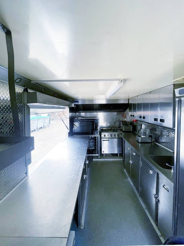 Fully kitted catering trailer for sale