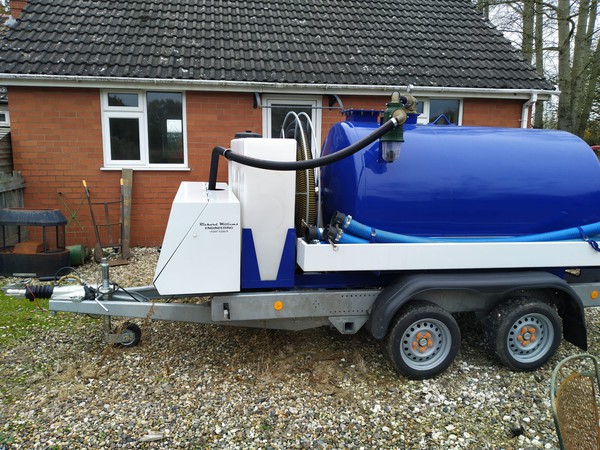 Used Vacuum tank trailer for sale