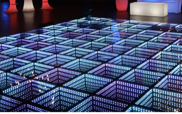 Interactive Mirror LED Dance Floor