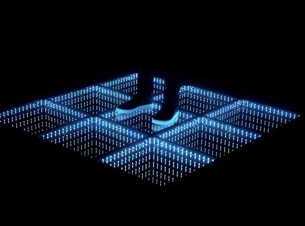 Magnet 3D  Mirror LED Dance Floor - Midlands 8