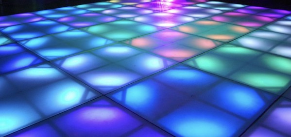 Magnet 3D  Mirror LED Dance Floor - Midlands 6