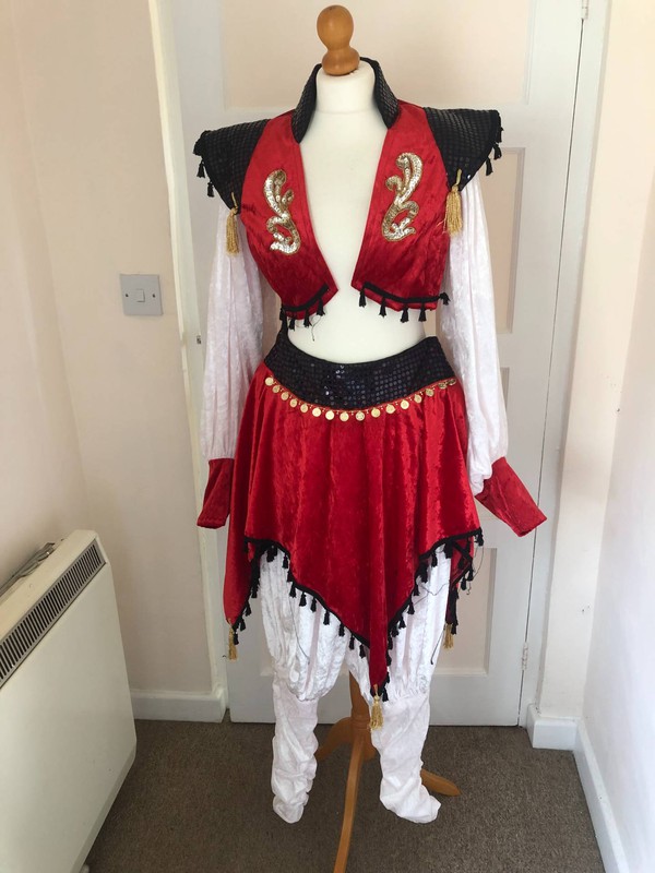 Cowboy sequin costume