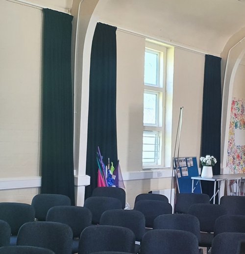12x Black Sound Absorbing Curtains For Sale 12x Black Sound Absorbing Curtains For Sale