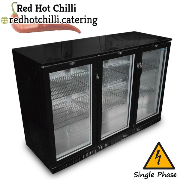 Polar Triple Sliding Door Bottle Cooler