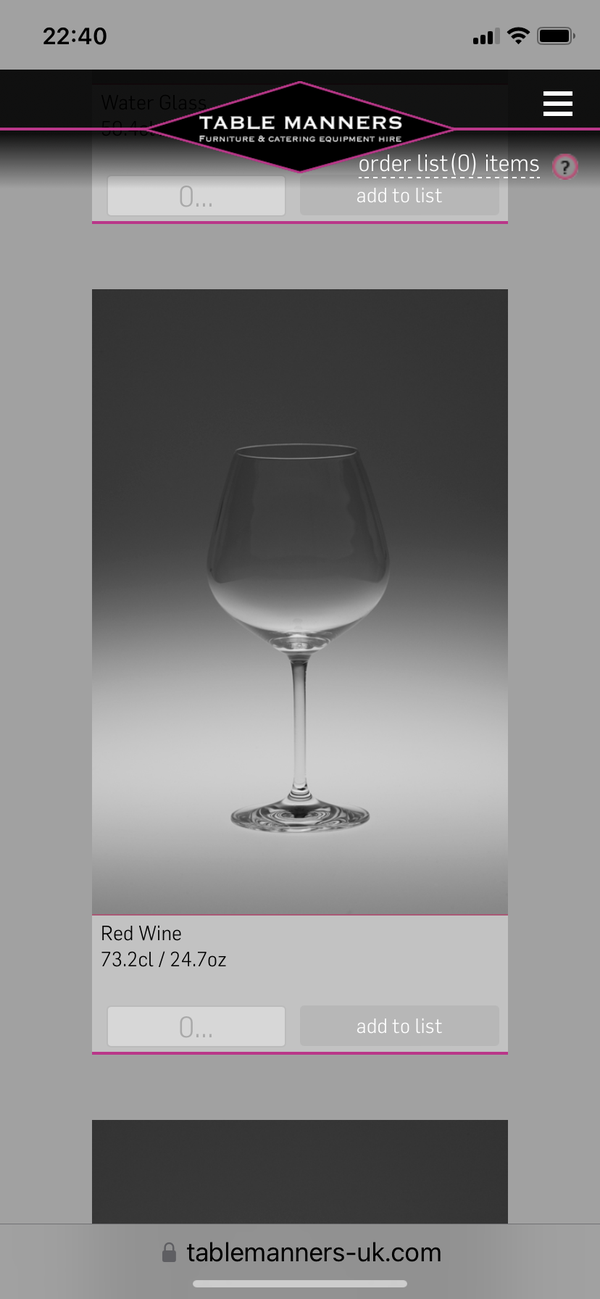 Schott Zweisel Vina Large Wine / Spirit Glass for sale