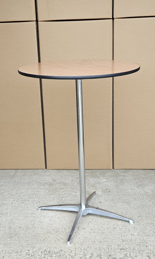 New Poseur Table Copper Bar Stools For Sale