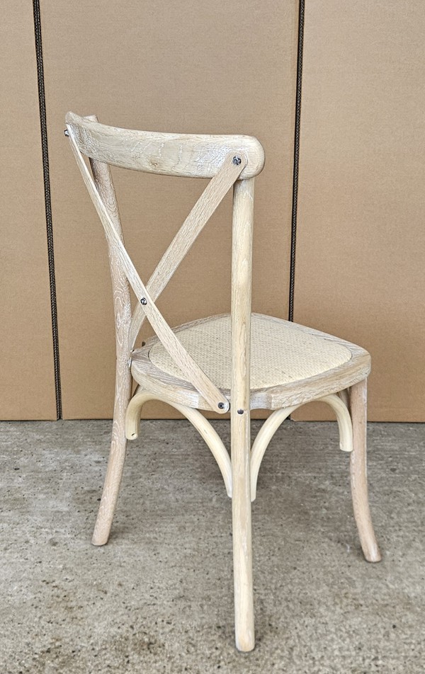 New Light Oak Crossback Chairs For Sale