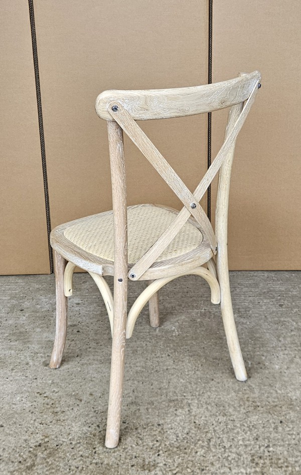 New Light Oak Crossback Chairs For Sale