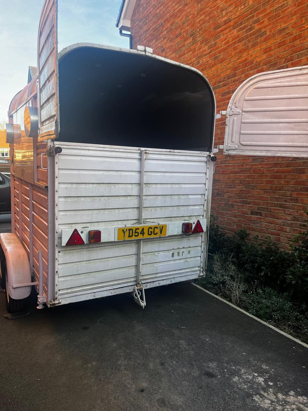 Rice Horse box catering trailer