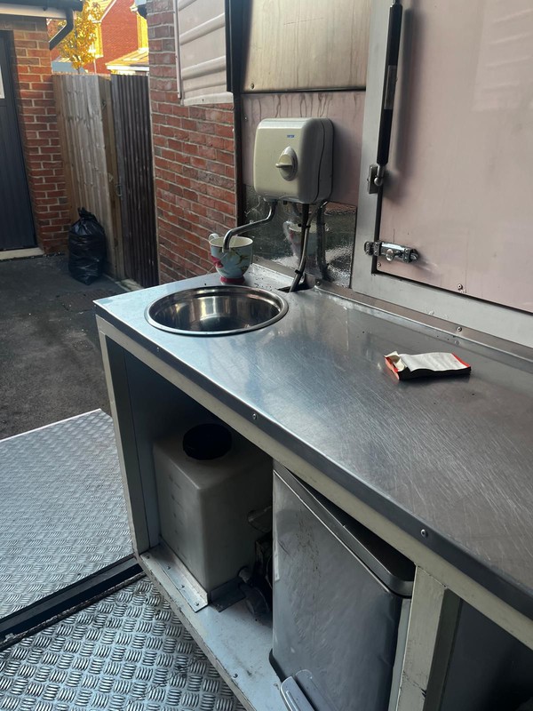 Woodfired oven pizza trailer for sale