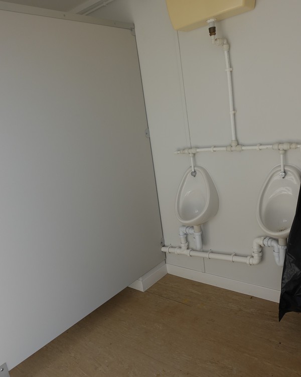 Secondhand 21' Anti Vandal Toilet Block 1 x Male 3 x Female For Sale